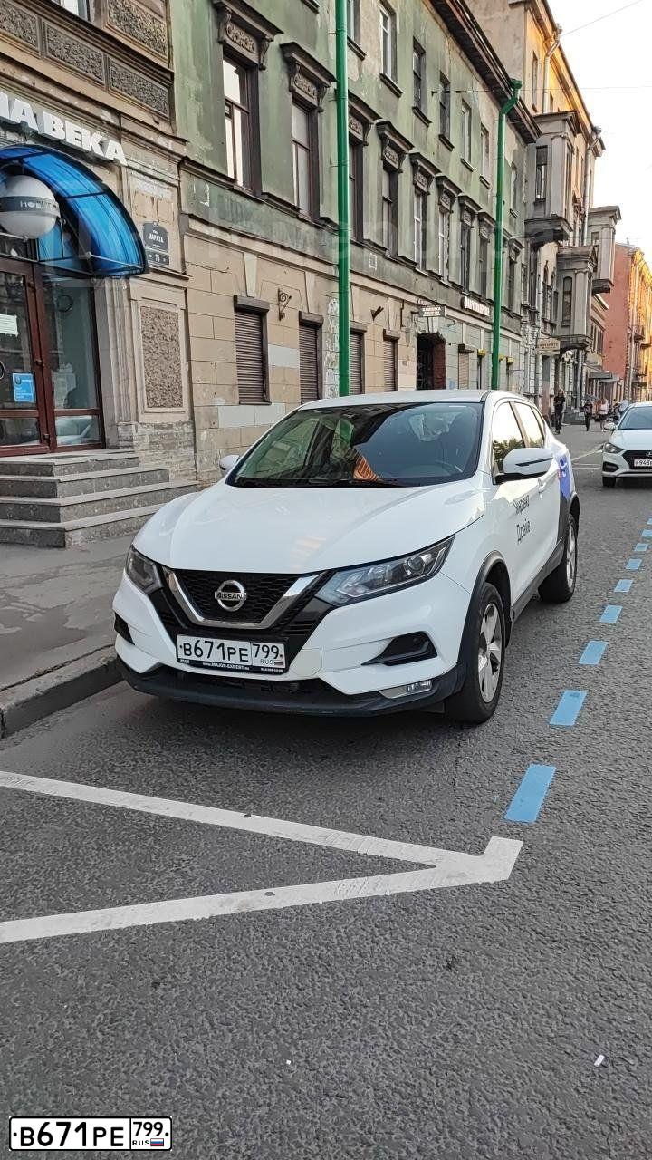 Фото автомобиля NISSAN QASHQAI, 2019 — госномер Х428ЕА763. Цвет: Белый