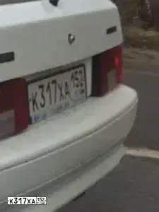 Фото автомобиля ЛАДА 211440 LADA SAMARA, 2012 — госномер О061ТР33. Цвет: БЕЛЫЙ