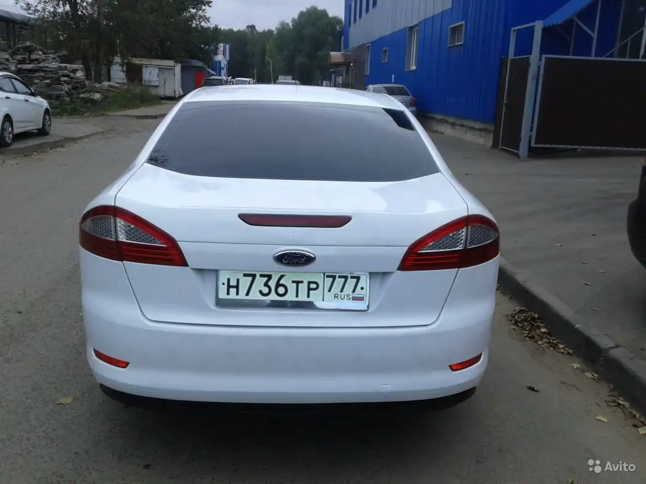 Фото автомобиля FORD MONDEO, 2009 — госномер Н736ТР777. Цвет: Белый