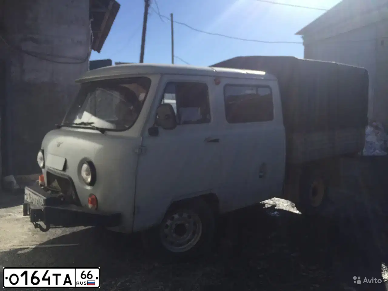 Фото автомобиля UAZ 3909, 2005 — госномер С164ТА66. Цвет: БЕЛАЯ НОЧЬ