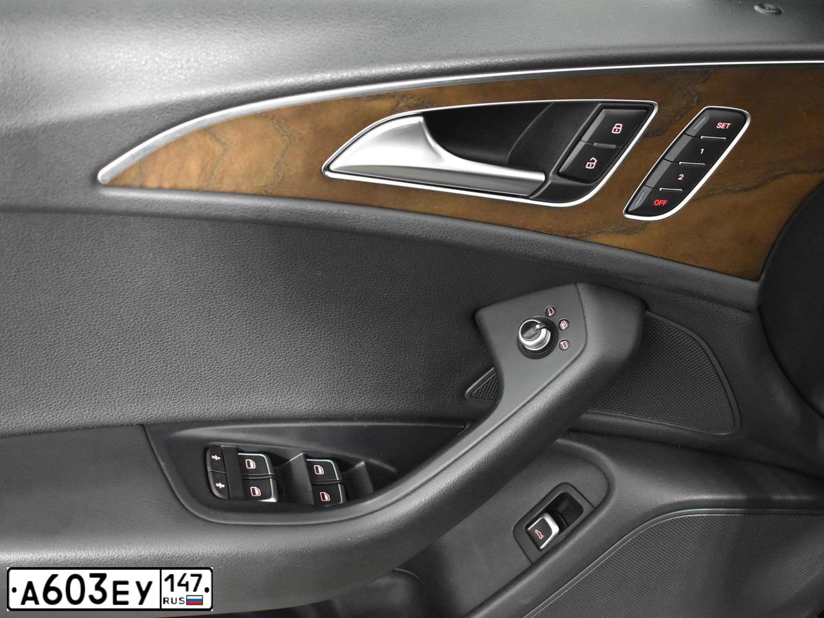 Фото автомобиля AUDI A6, 2015 — госномер Н105ВА198. Цвет: ЧЕРНЫЙ