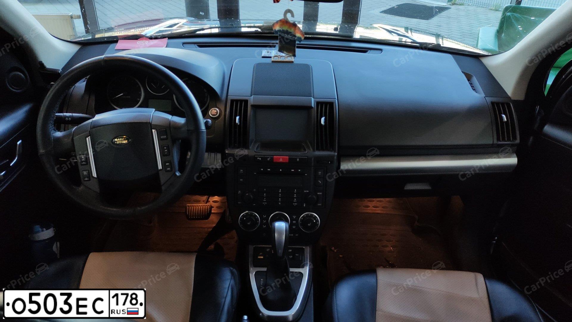 Фото автомобиля LANDROVER FREELANDER, 2008 — госномер М989ТХ716. Цвет: Темно-синий
