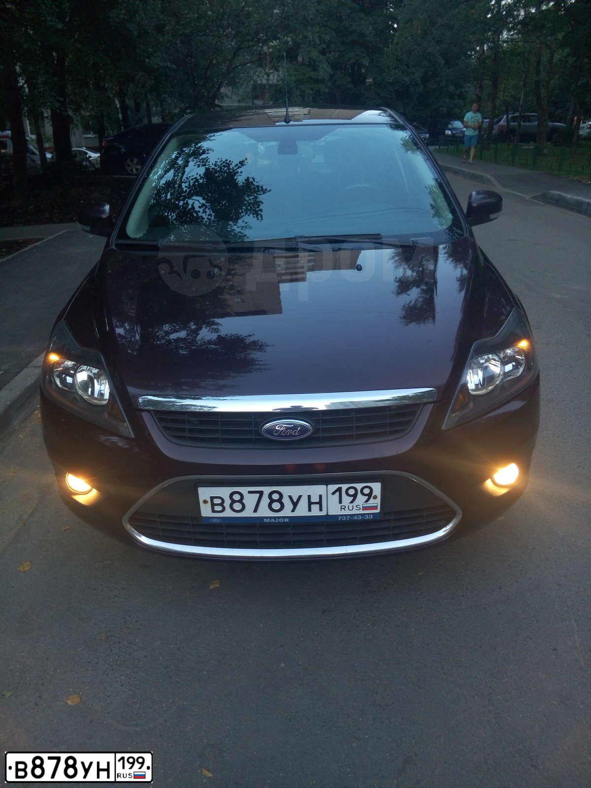 Фото автомобиля FORD FOCUS, 2010 — госномер С611МУ03. Цвет: ФИОЛЕТОВЫЙ