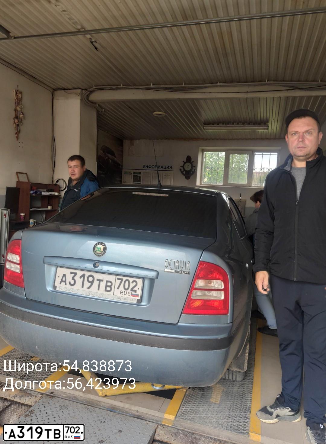 Фото автомобиля SKODA OCTAVIA, 2010 — госномер А319ТВ702. Цвет: СЕРО-ГОЛУБОЙ