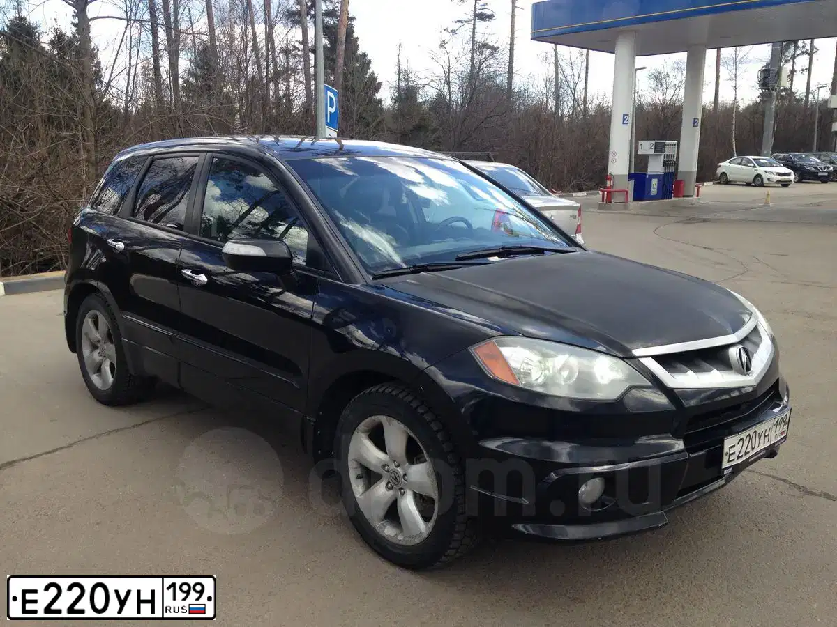 Фото автомобиля ACURA RDX, 2006 — госномер К440КО790. Цвет: ЧЕРНЫЙ