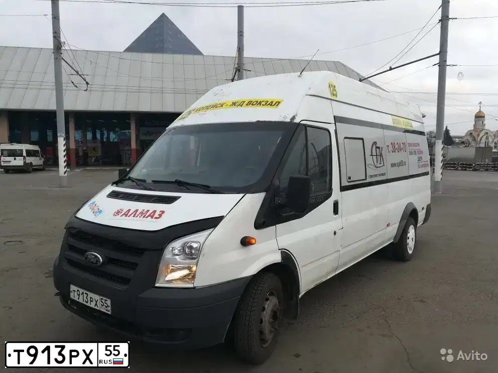 Фото автомобиля 32361 АВТОЛАЙН, 2007 — госномер В054МУ156. Цвет: Белый