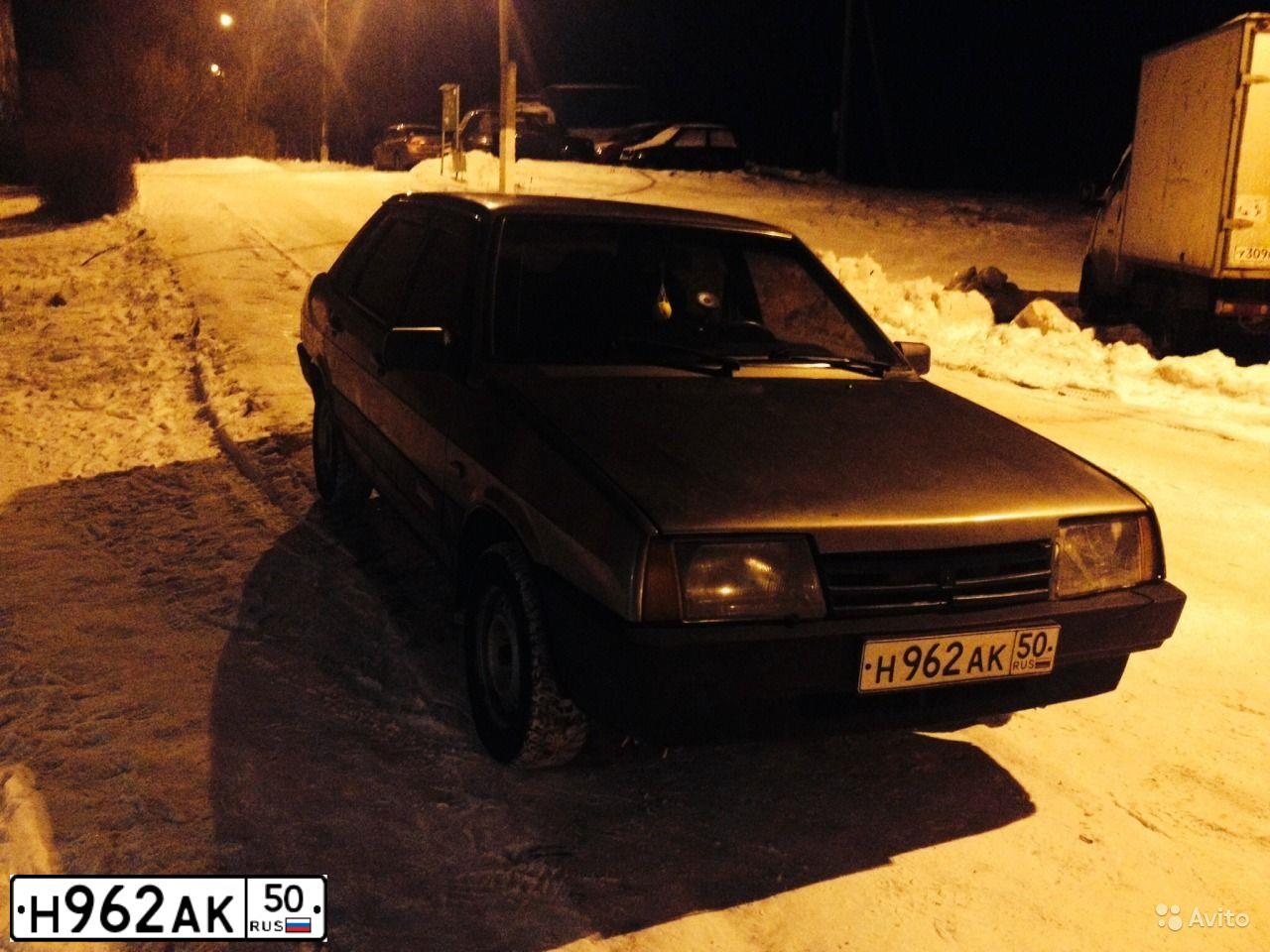 Фото автомобиля LADA 2109 SAMARA, 2001 — госномер В992РС99. Цвет: Серый