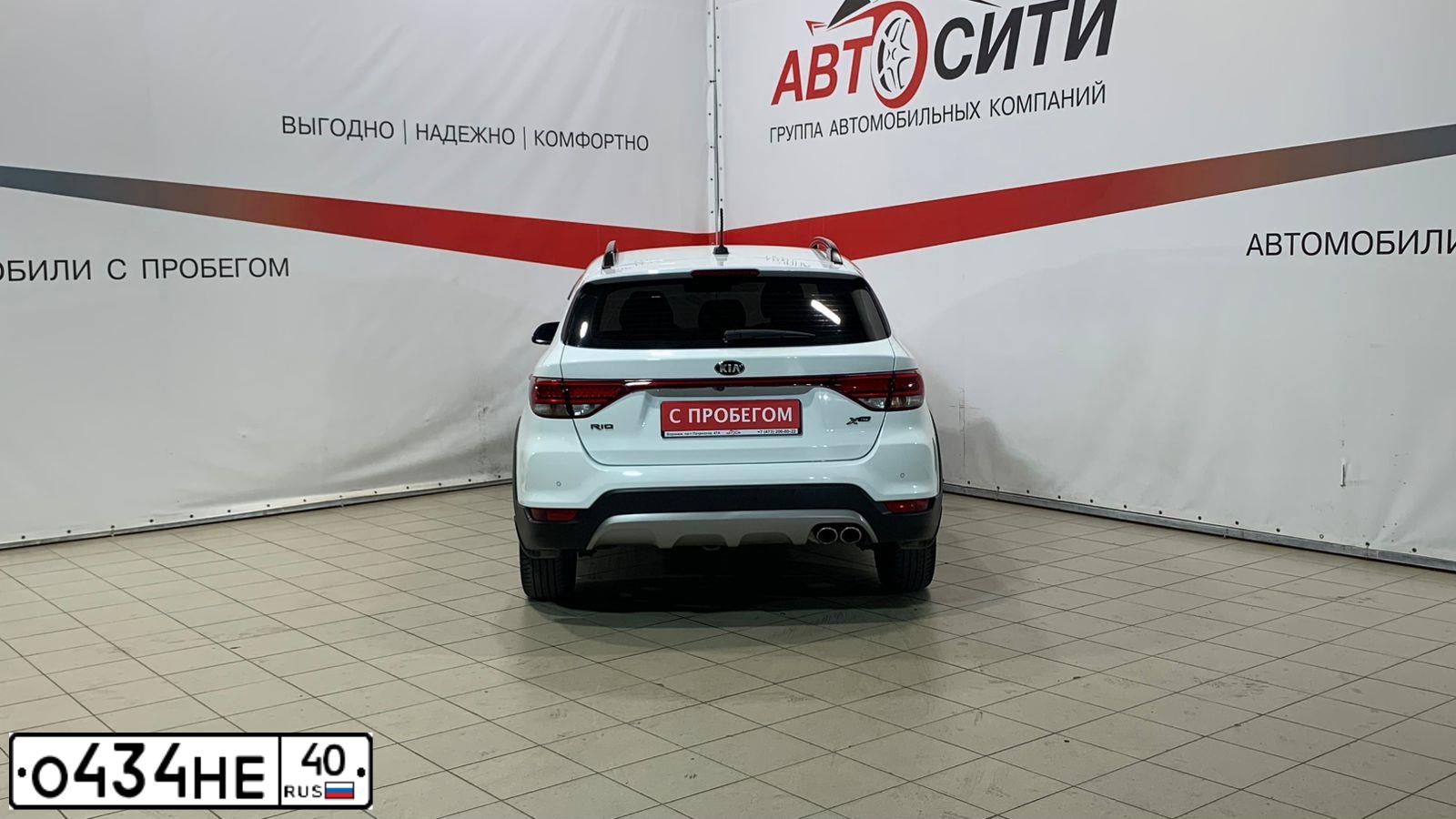 Фото автомобиля KIA RIO, 2018 — госномер О585МТ136