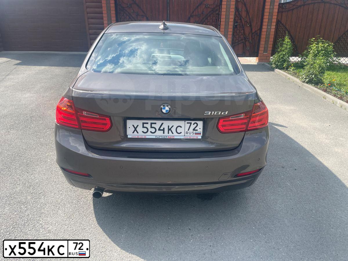 Фото автомобиля BMW 318D, 2012 — госномер А268НО172