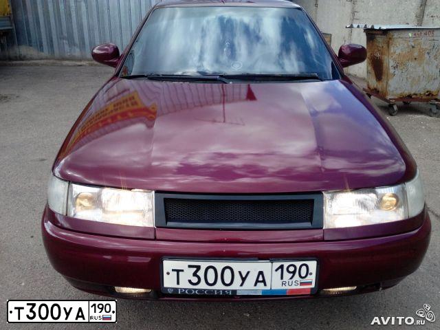 Фото автомобиля LADA 2112, 2004 — госномер С700ВО190. Цвет: Красный