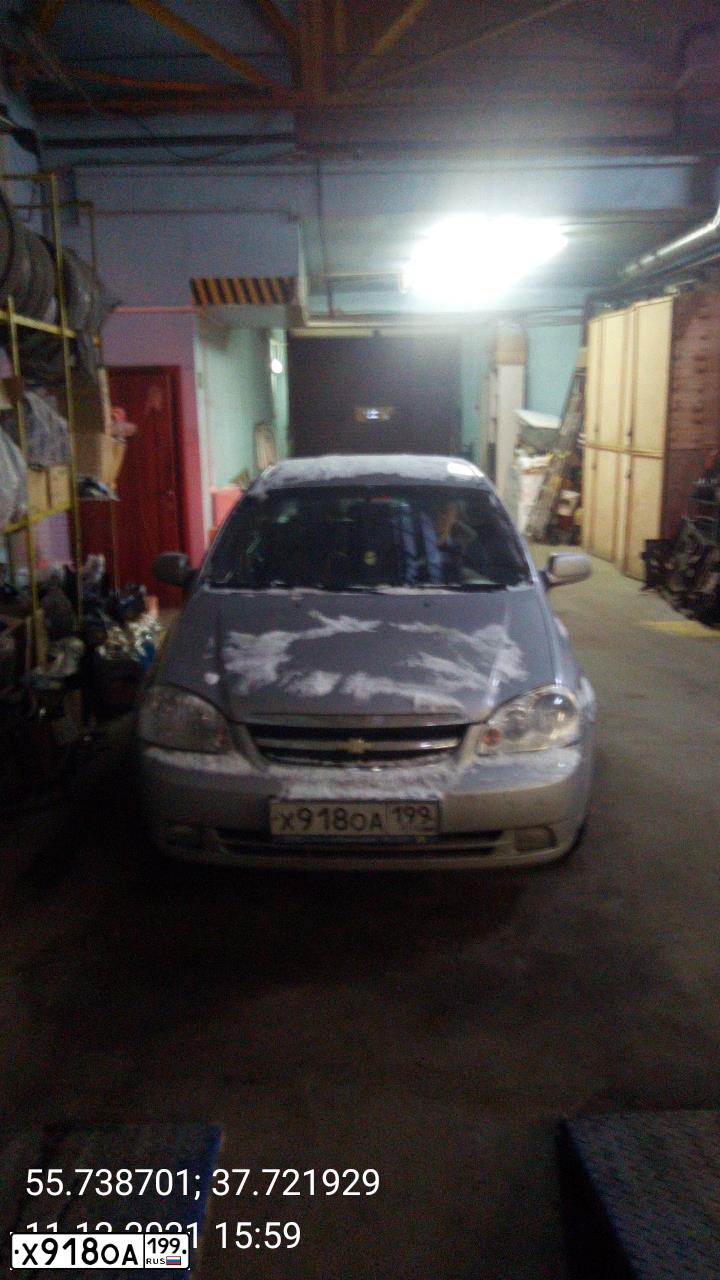Фото автомобиля CHEVROLET LACETTI, 2008 — госномер Р115СС48
