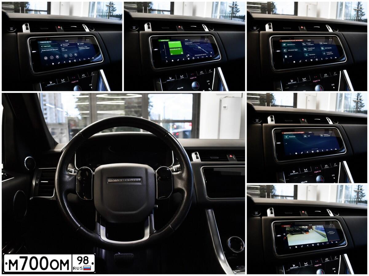 Фото автомобиля LANDROVER RANGE ROVER SPORT, 2014 — госномер М893ЕС76. Цвет: Белый