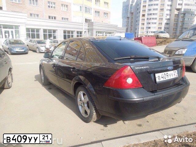 Фото автомобиля FORD MONDEO, 2003 — госномер О401ЕС152. Цвет: ЧЕРНЫЙ