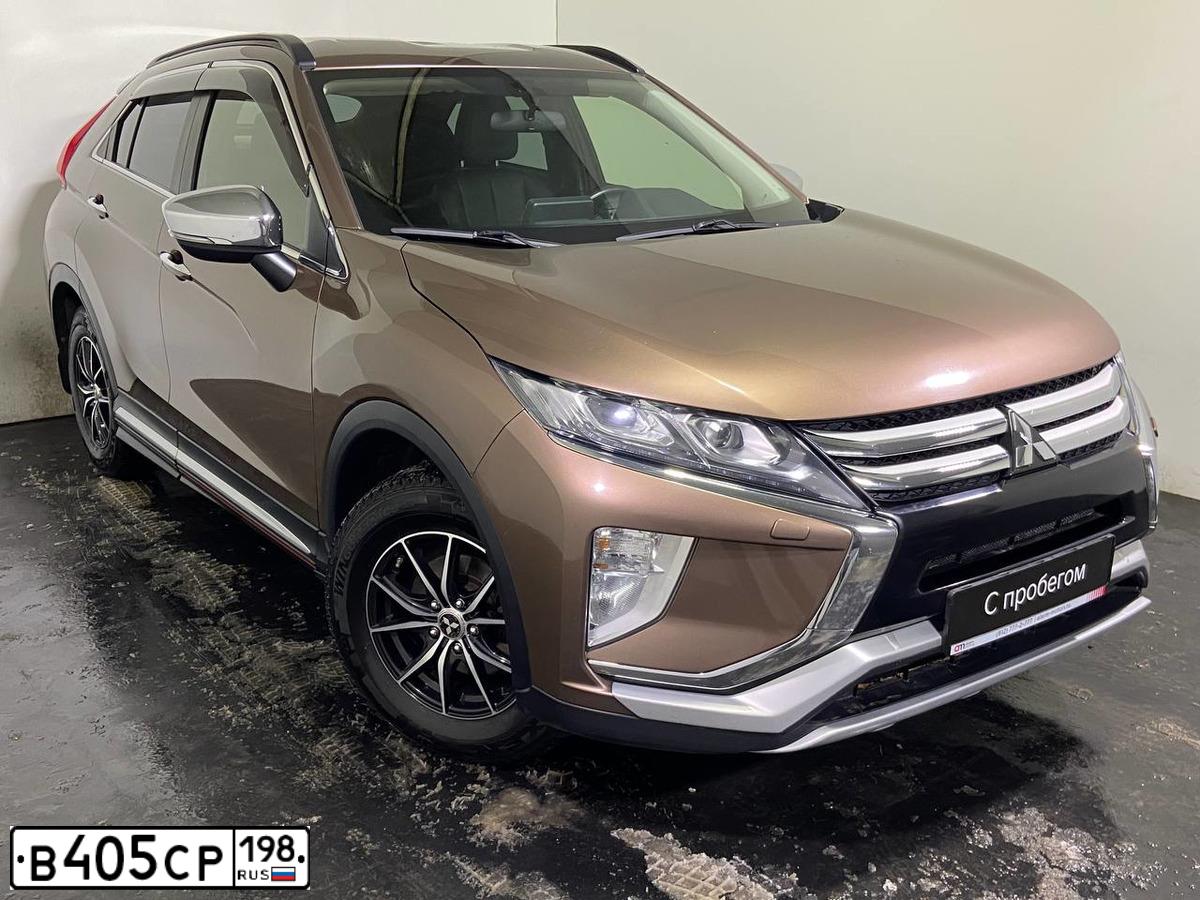 Фото автомобиля MITSUBISHI ECLIPSE CROSS, 2018 — госномер Т071ТС152. Цвет: Коричневый