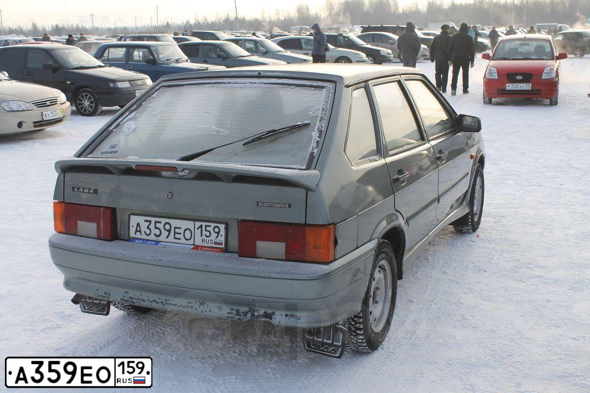 Фото автомобиля LADA 2114, 2011 — госномер С408АН159. Цвет: СРЕДНИЙ СЕРО ЗЕЛ МЕТ