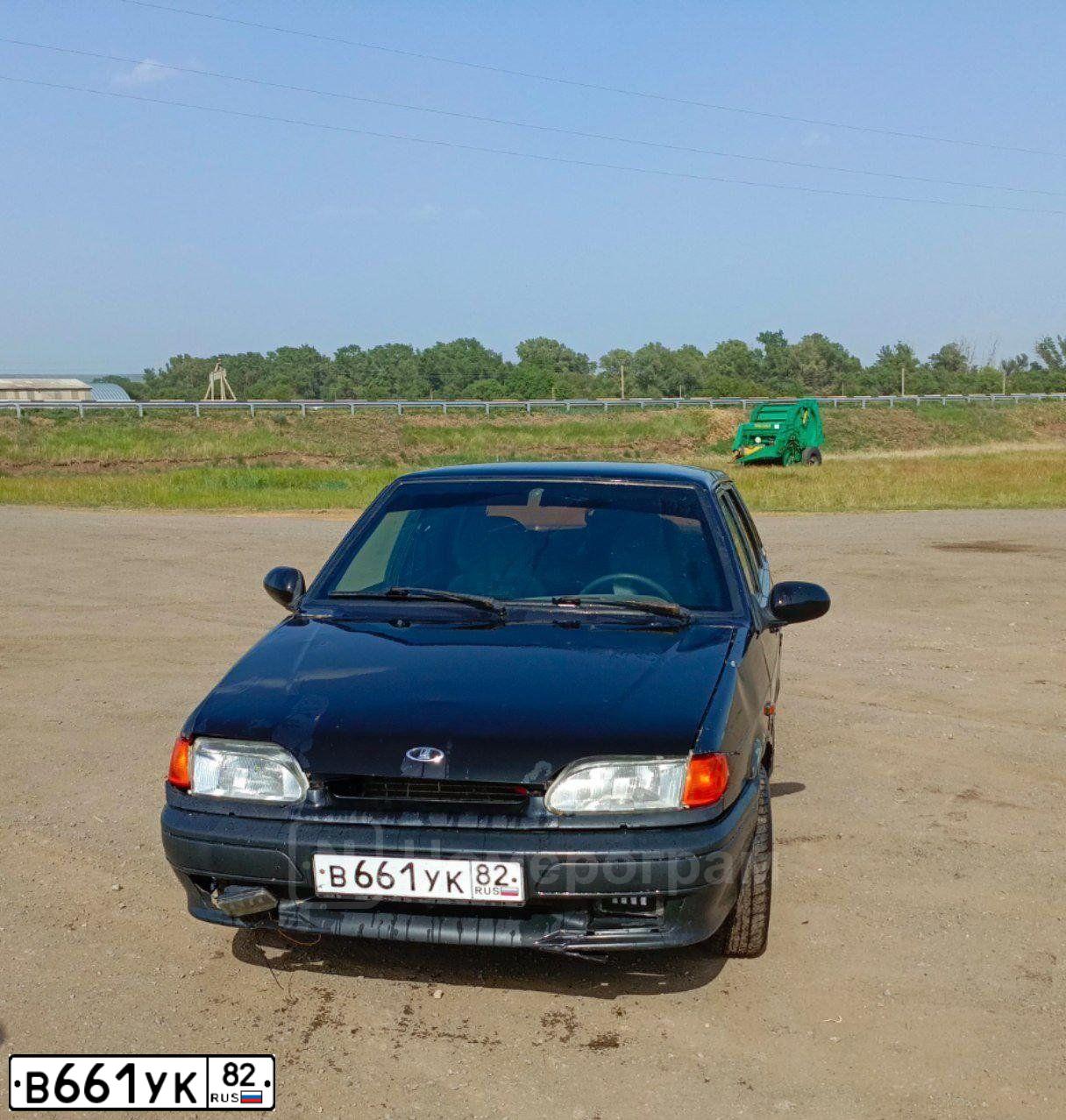 Фото автомобиля LADA 2115 SAMARA, 2007 — госномер В661УК82. Цвет: ГРАФИТОВЫЙ МЕТАЛИК