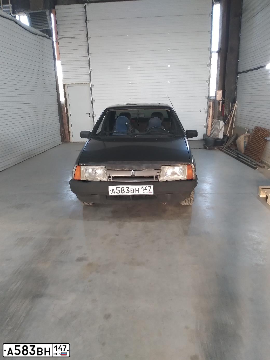 Фото автомобиля LADA 2109 SAMARA, 1995 — госномер К695УО198. Цвет: СЕРЫЙ