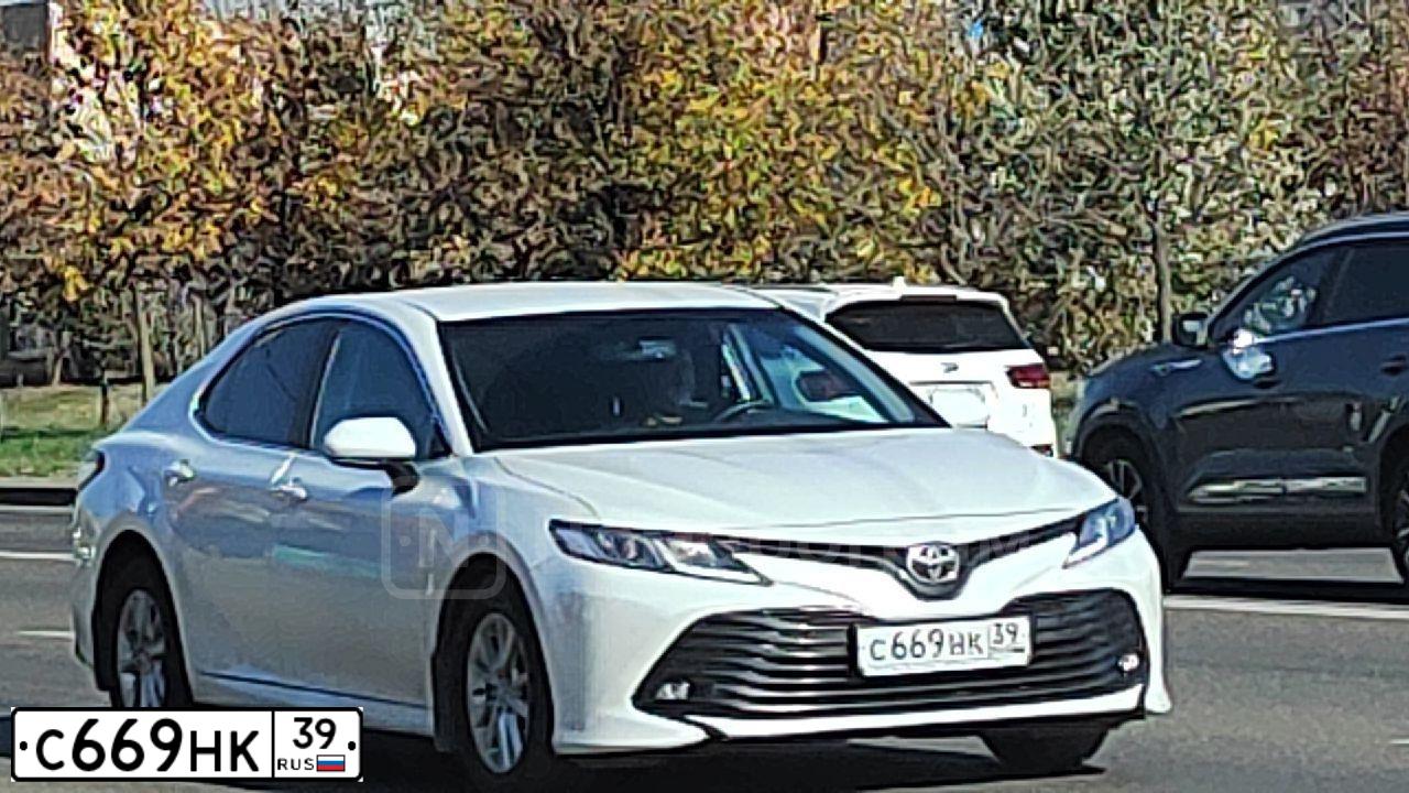 Фото автомобиля TOYOTA CAMRY, 2020 — госномер М653УР82