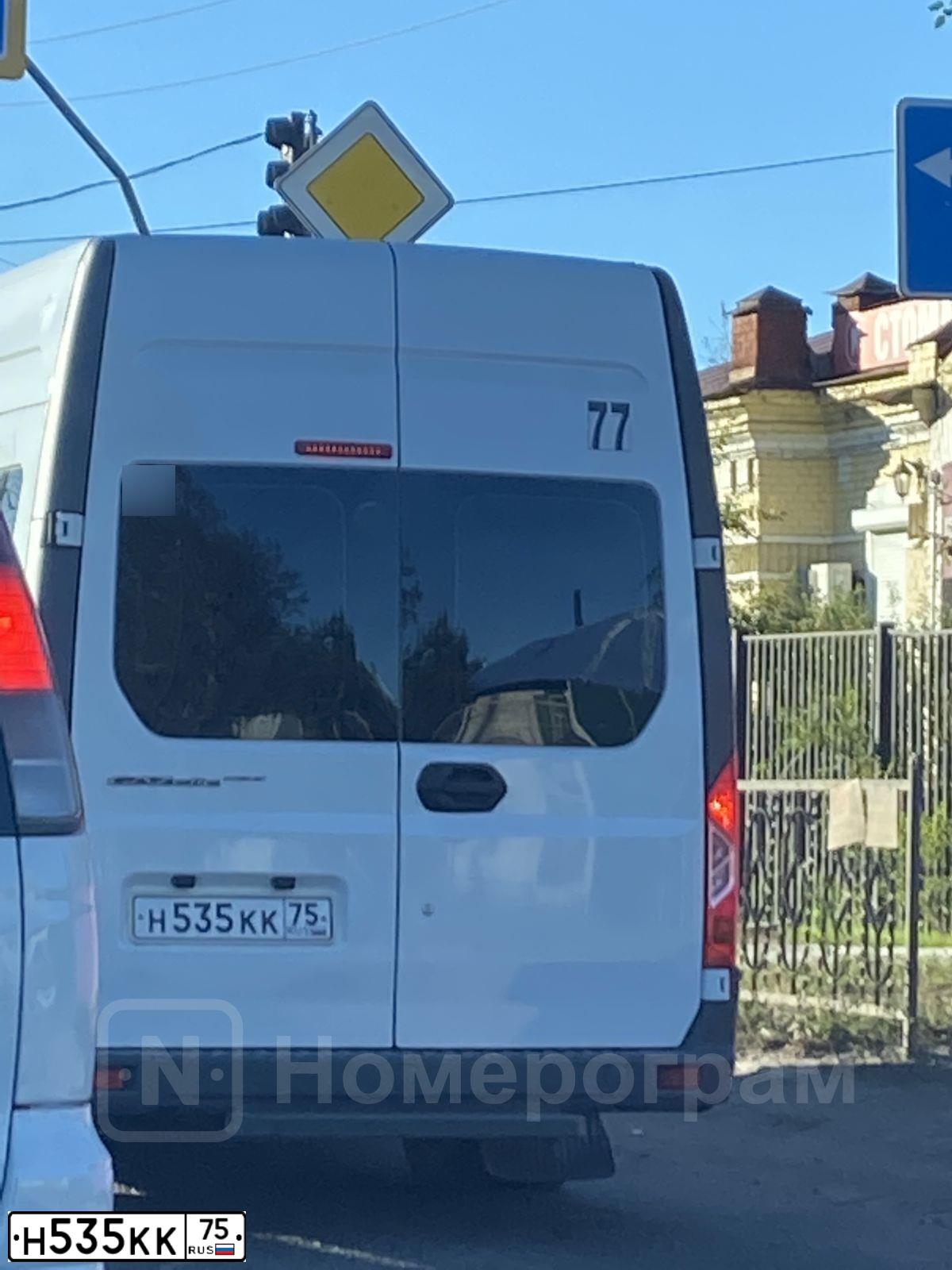 Фото автомобиля GAZ GAZEL NEXT, 2019 — госномер А900ХМ75. Цвет: Белый