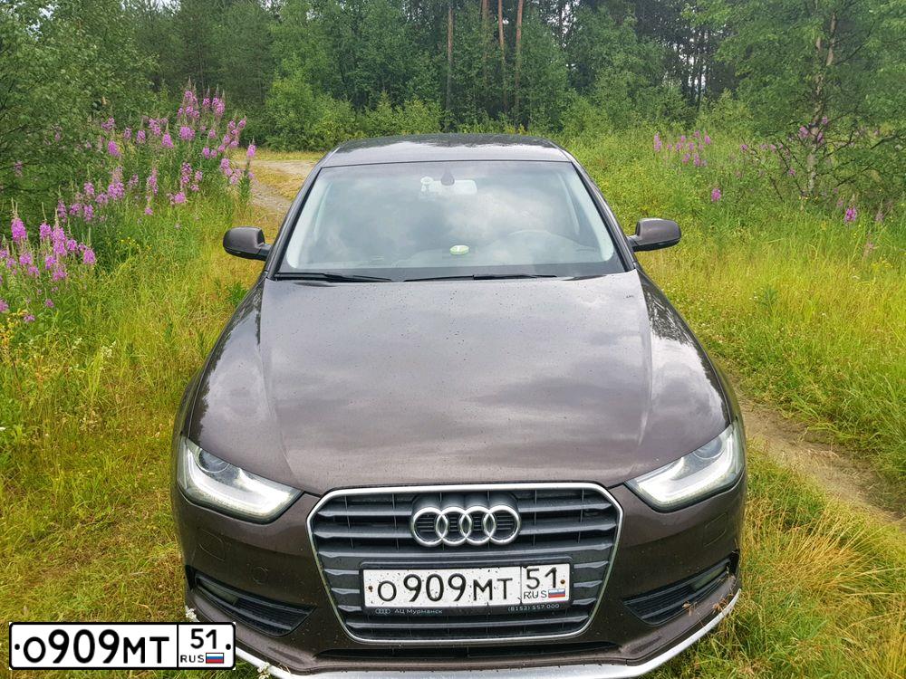 Фото автомобиля AUDI A4, 2013 — госномер С300КМ57
