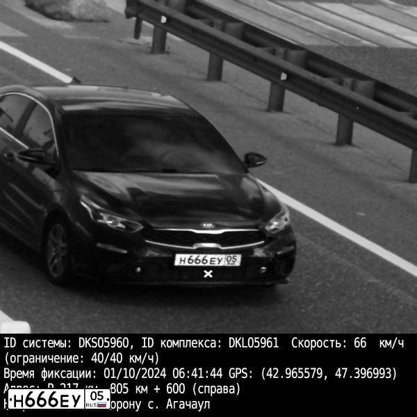Фото автомобиля LADA 2172 PRIORA, 2010 — госномер Н666ЕУ05. Цвет: СИНЕ-ЧЕРНЫЙ