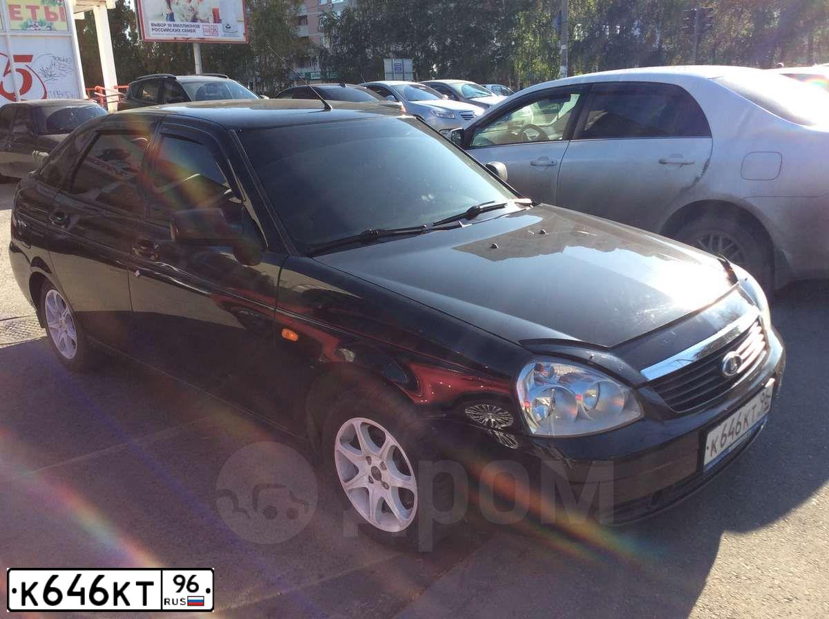 Фото автомобиля LADA 2172 PRIORA, 2010 — госномер В223ХА196. Цвет: СИНЕ-ЧЕРНЫЙ