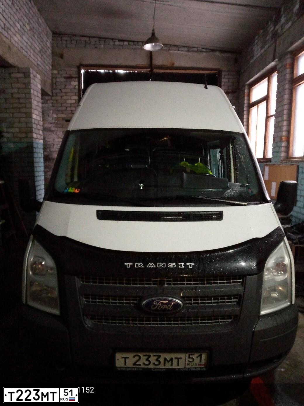 Фото автомобиля F22703 FORD TRANSIT (КАТЕГОРИЯ D), 2015 — госномер М743СТ95. Цвет: Белый