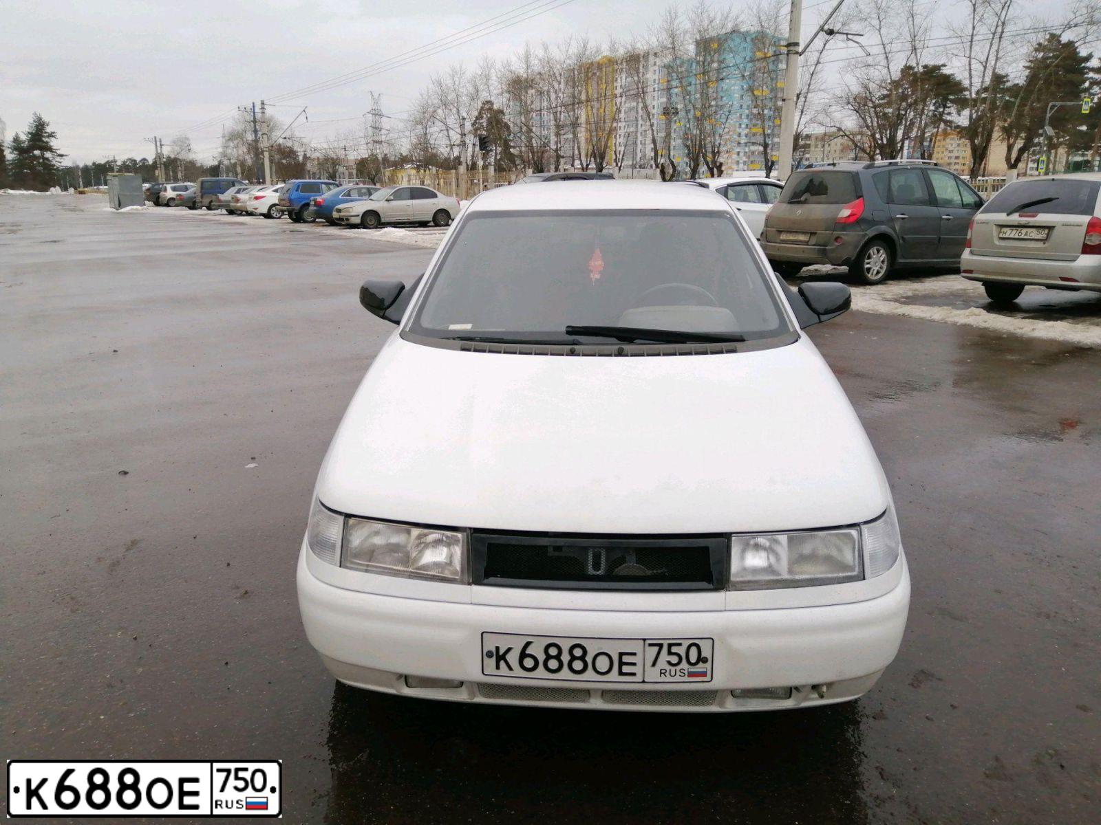 Фото автомобиля LADA 2110, 2000 — госномер Е879СС790. Цвет: ЯРКО-БЕЛЫЙ