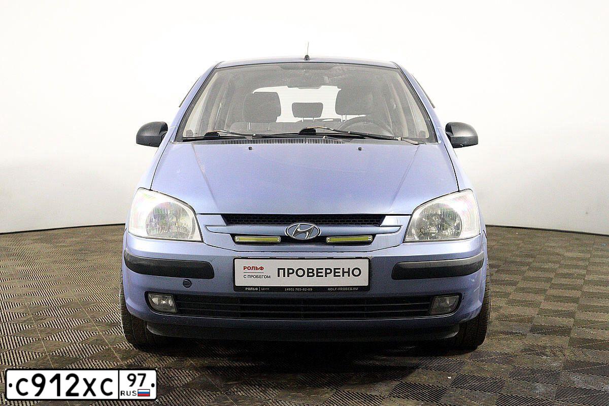 Фото автомобиля HYUNDAI GETZ, 2005 — госномер С912ХС97. Цвет: СИРЕНЕВЫЙ