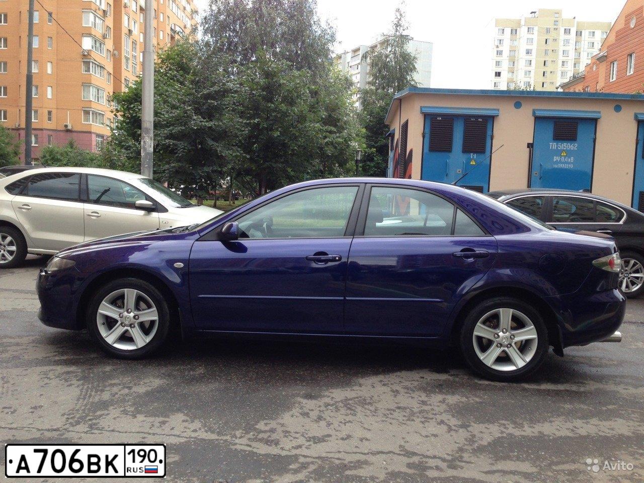 Фото автомобиля MAZDA 6, 2006 — госномер С577ЕВ177. Цвет: СИНИЙ ТЕМНЫЙ