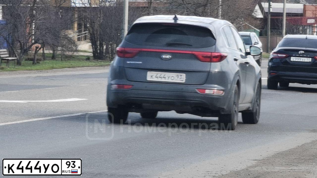 Фото автомобиля KIA CERATO, 2008 — госномер О861ЕВ193. Цвет: Красный