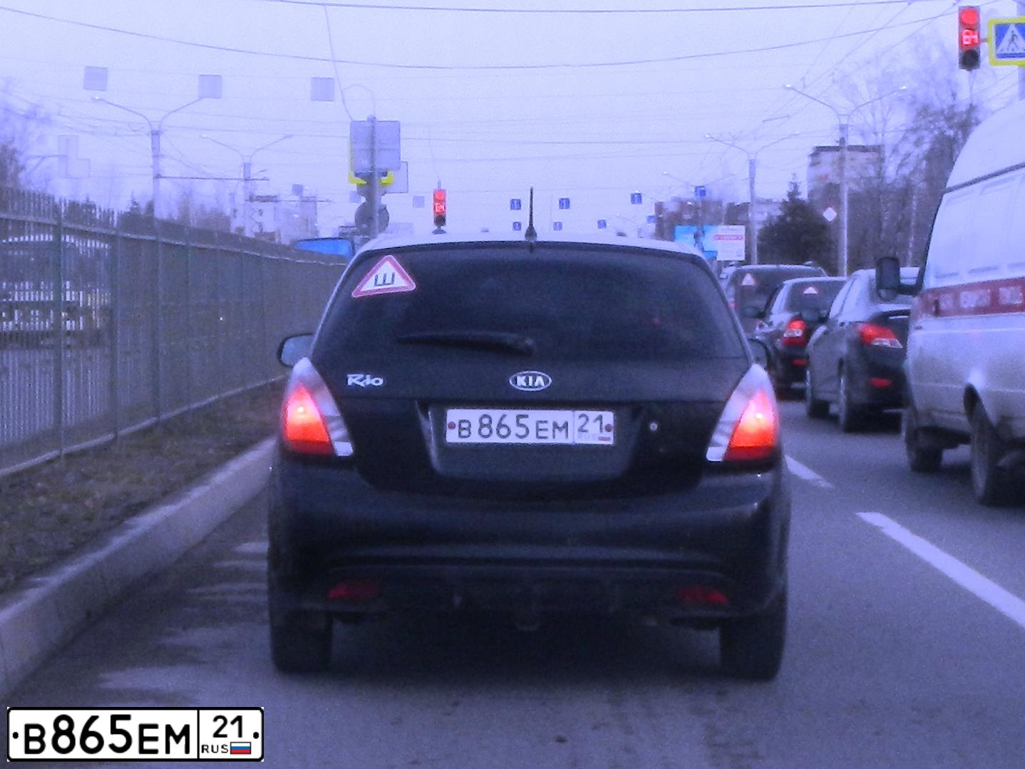 Фото автомобиля KIA RIO, 2011. Цвет: ЧЕРНЫЙ