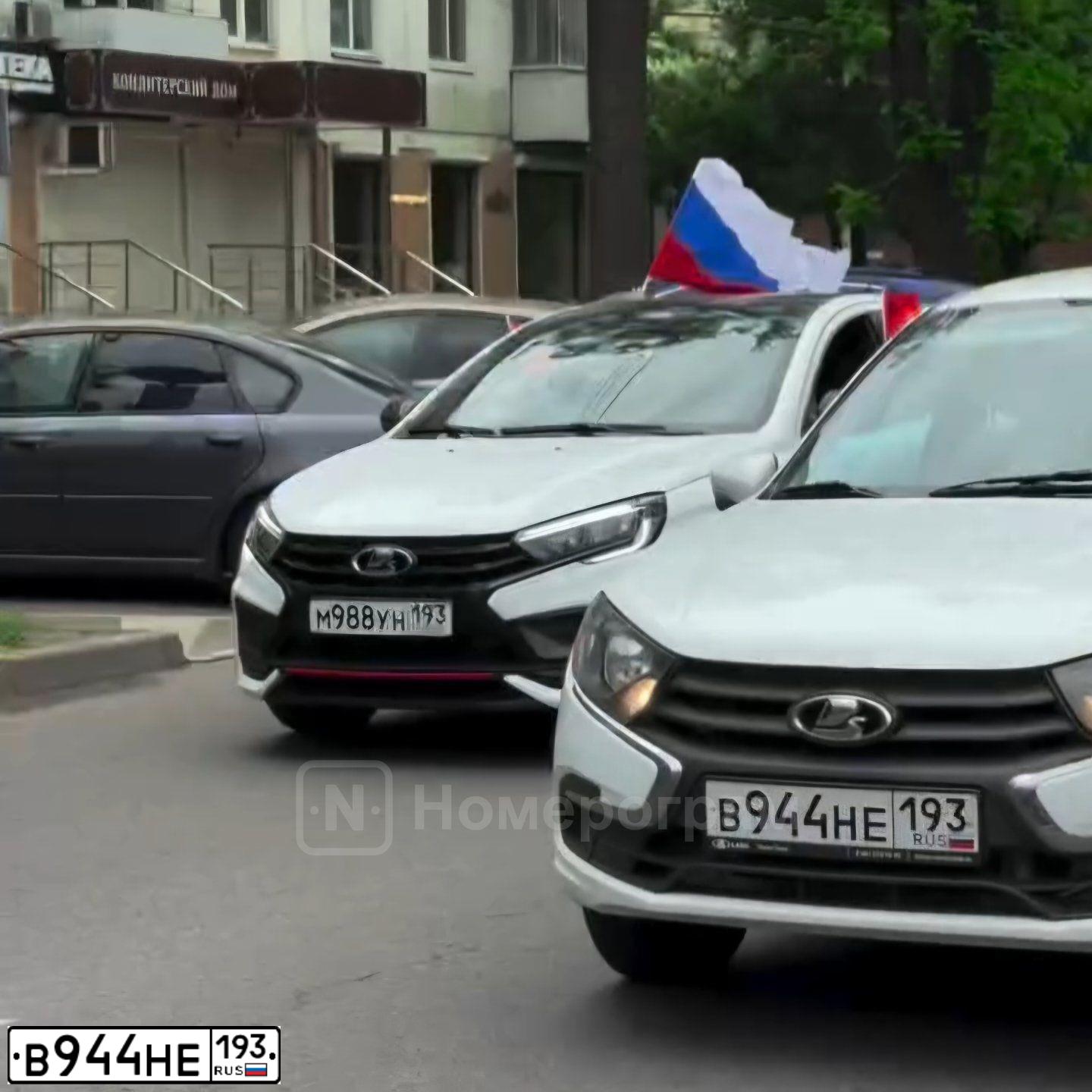 Фото автомобиля ВАЗ GRANTA, 2024 — госномер В944НЕ193