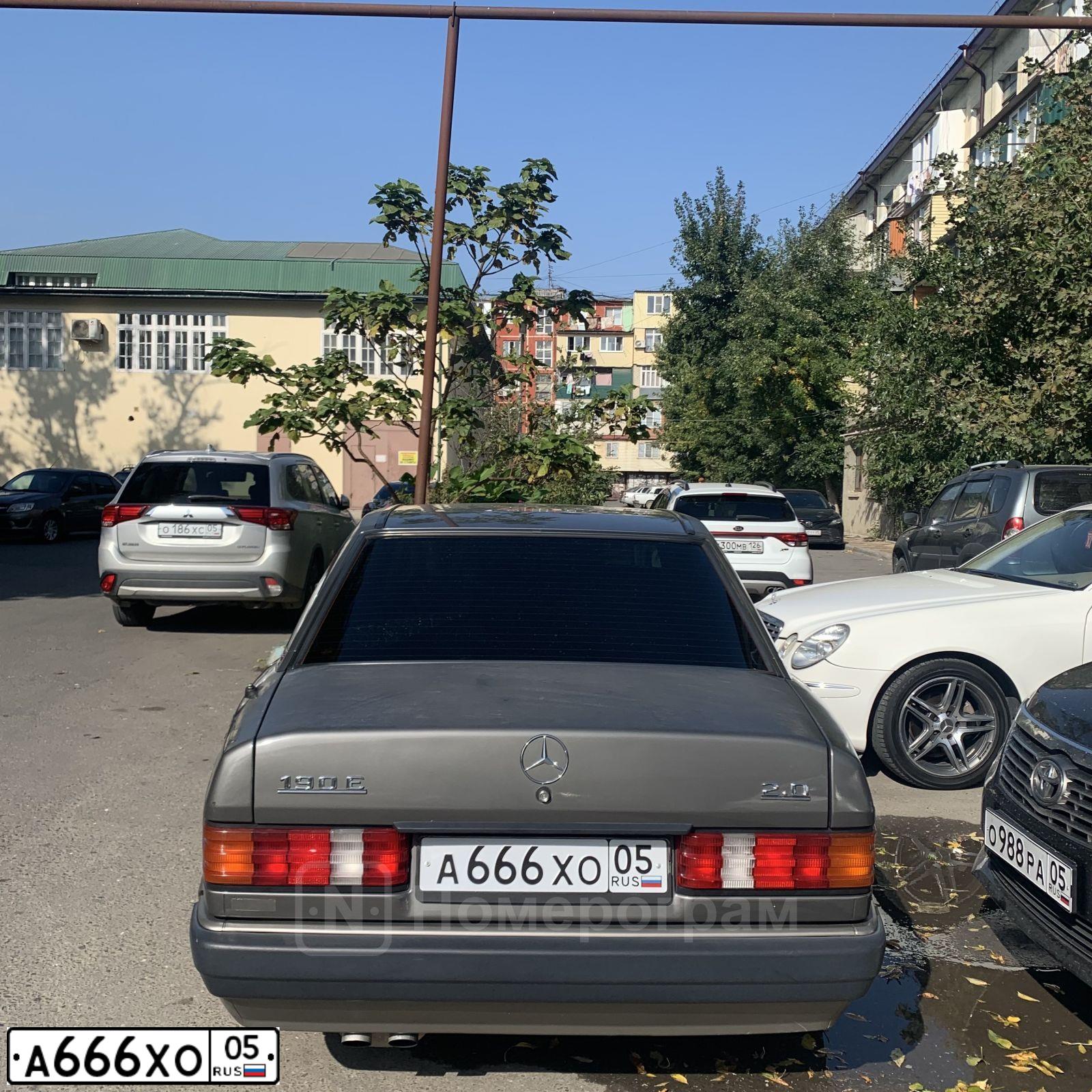 Фото автомобиля LADA 2170 PRIORA, 2014 — госномер А666ХО05. Цвет: Светло-Серебристый металлик