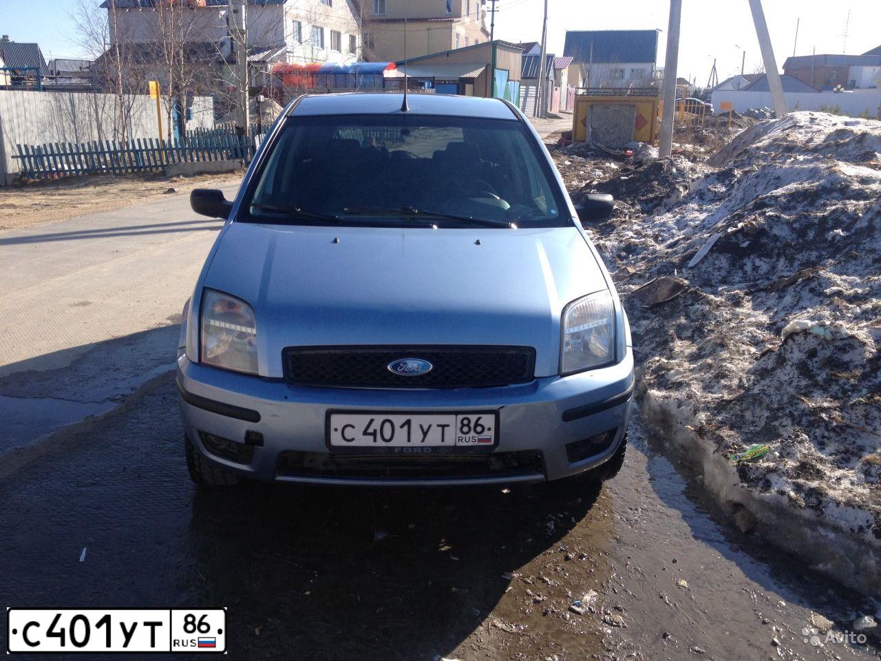 Фото автомобиля FORD FUSION, 2005 — госномер Х420СВ72. Цвет: СЕРО-ГОЛУБОЙ