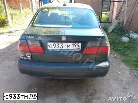 Фото автомобиля SAAB 9-5, 1998 — госномер В065УН797. Цвет: ЗЕЛЕНЫЙ