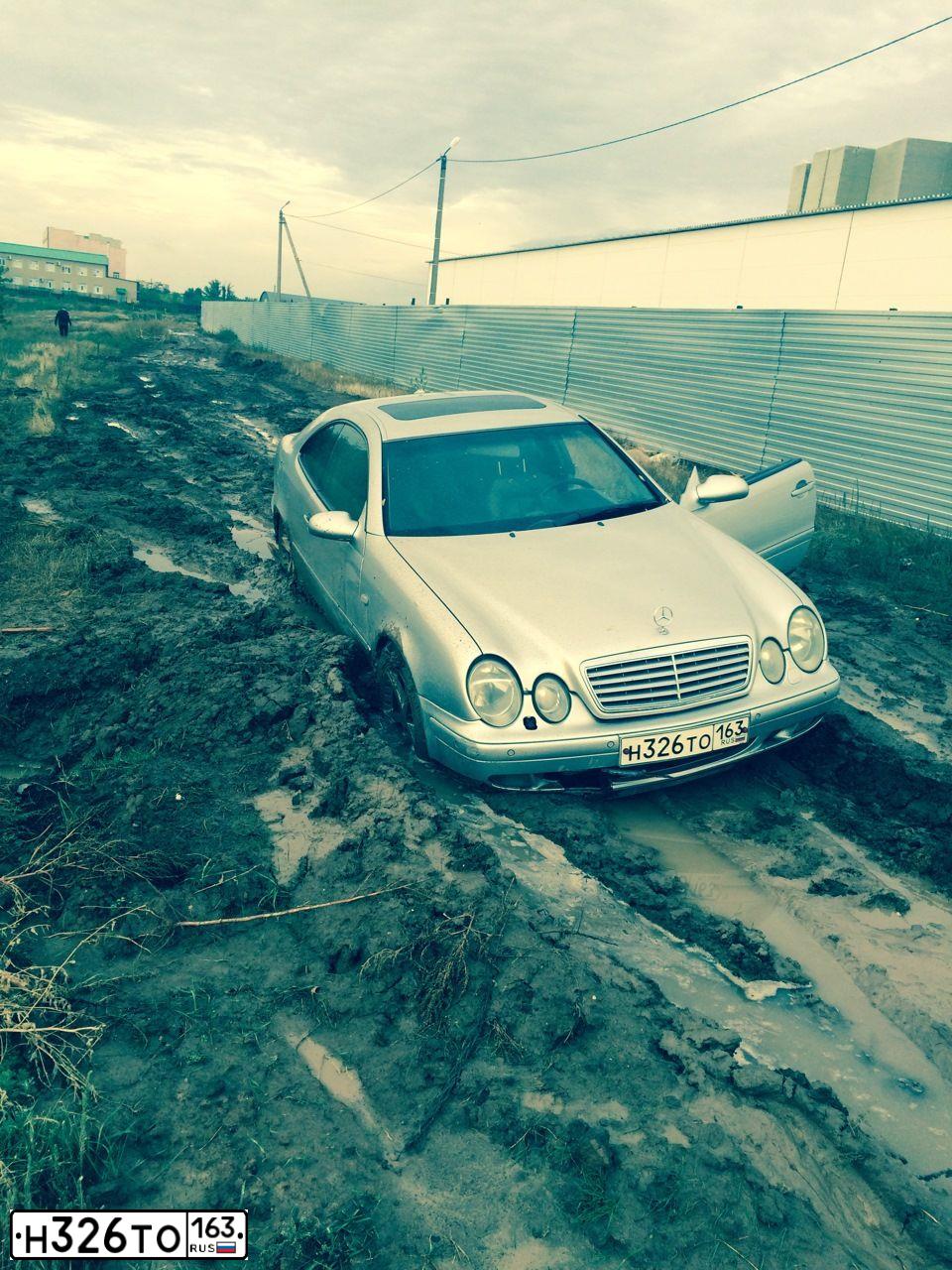 Фото автомобиля MERCEDES CLK-KLASSE, 1997 — госномер М791КЕ799. Цвет: Серебристый