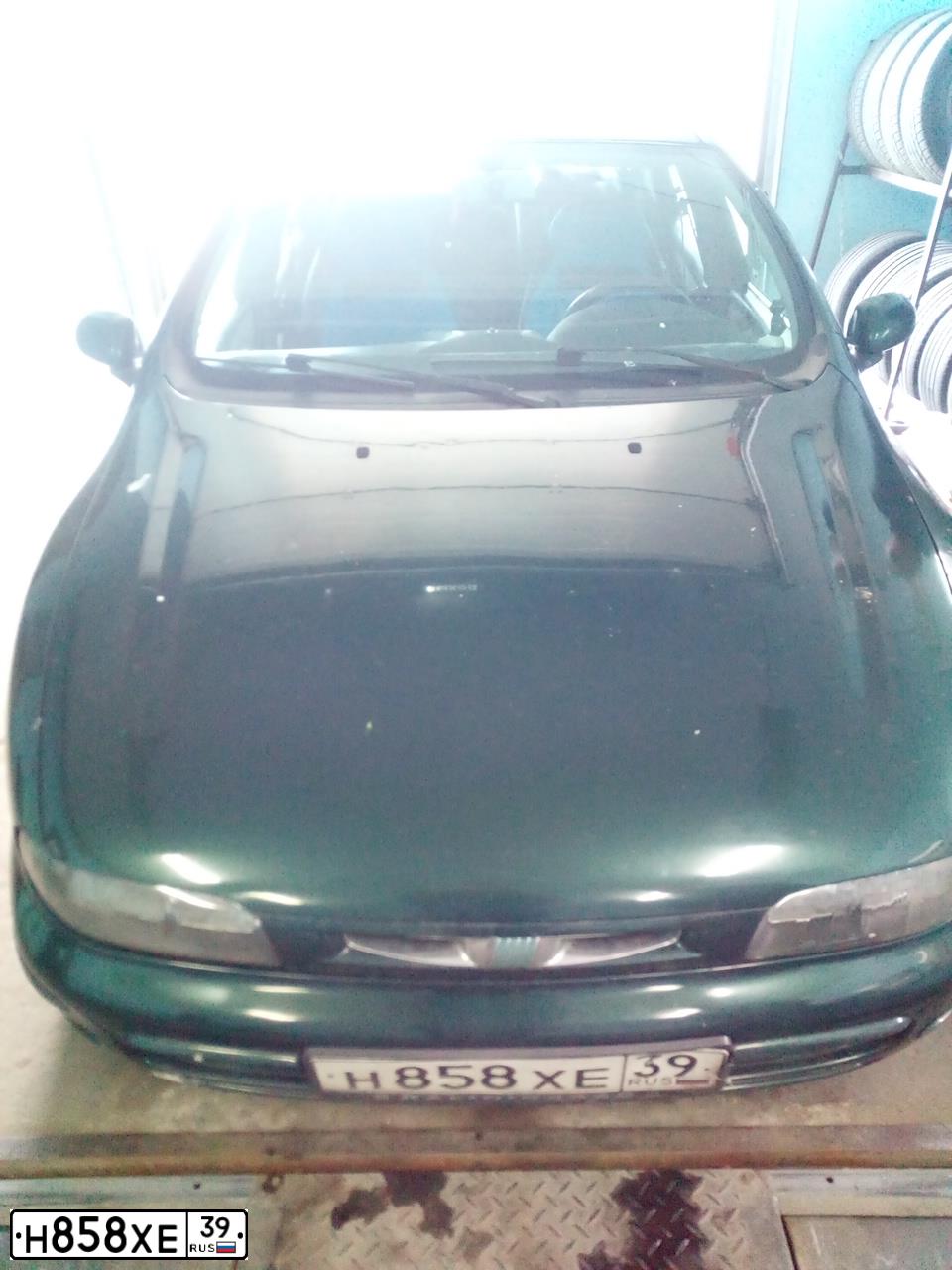 Фото автомобиля FIAT BRAVA / BRAVO, 2001 — госномер Н858ХЕ39. Цвет: ЗЕЛЕНЫЙ