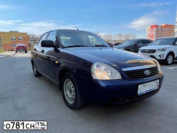 Фото автомобиля LADA 2170 PRIORA, 2011 — госномер К441ТХ716. Цвет: синий