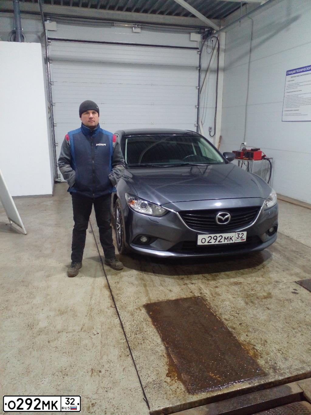 Фото автомобиля MAZDA 6, 2013 — госномер О414УВ29