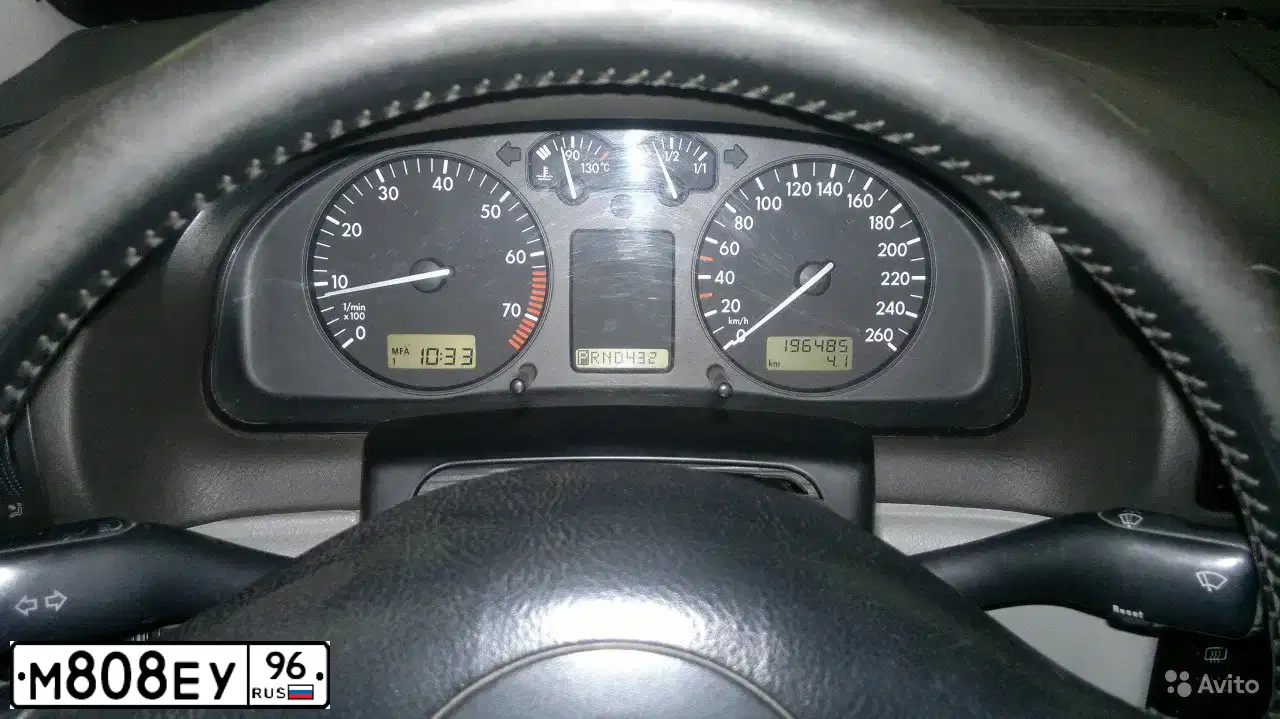 Фото автомобиля VOLKSWAGEN PASSAT, 1997 — госномер К021ХХ186