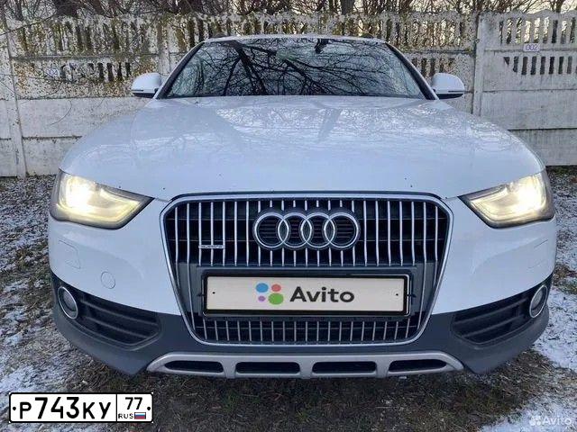 Фото автомобиля AUDI A4, 2013 — госномер Т025АС977. Цвет: Белый