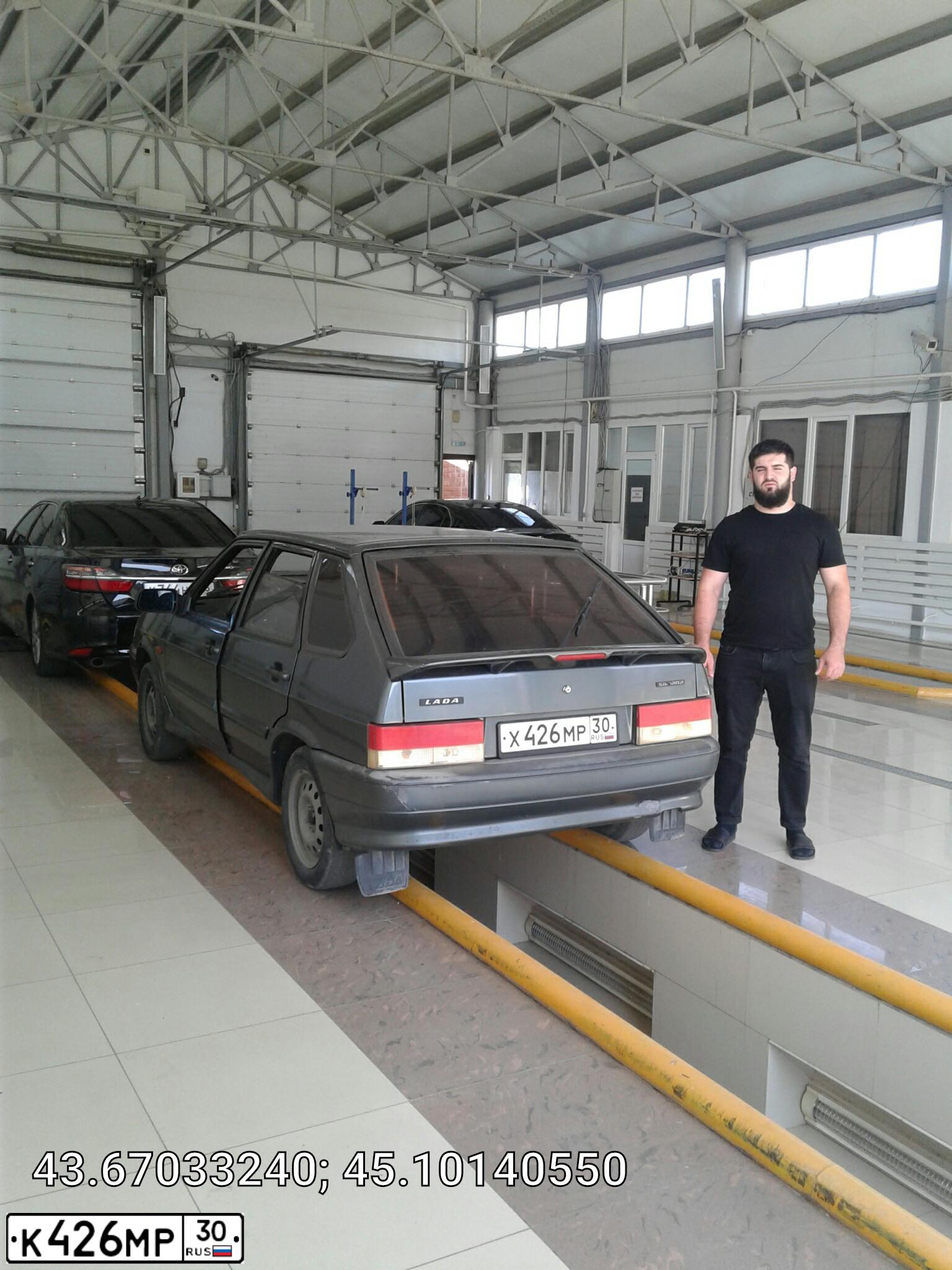Фото автомобиля LADA 2191 GRANTA, 2018 — госномер К426МР30. Цвет: СЕРЕБРИСТО-ТЕМНО-СЕРЫЙ