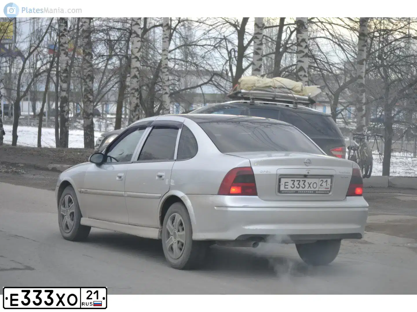 Фото автомобиля MITSUBISHI LANCER, 2005 — госномер М963ВУ716. Цвет: ЧЕРНЫЙ