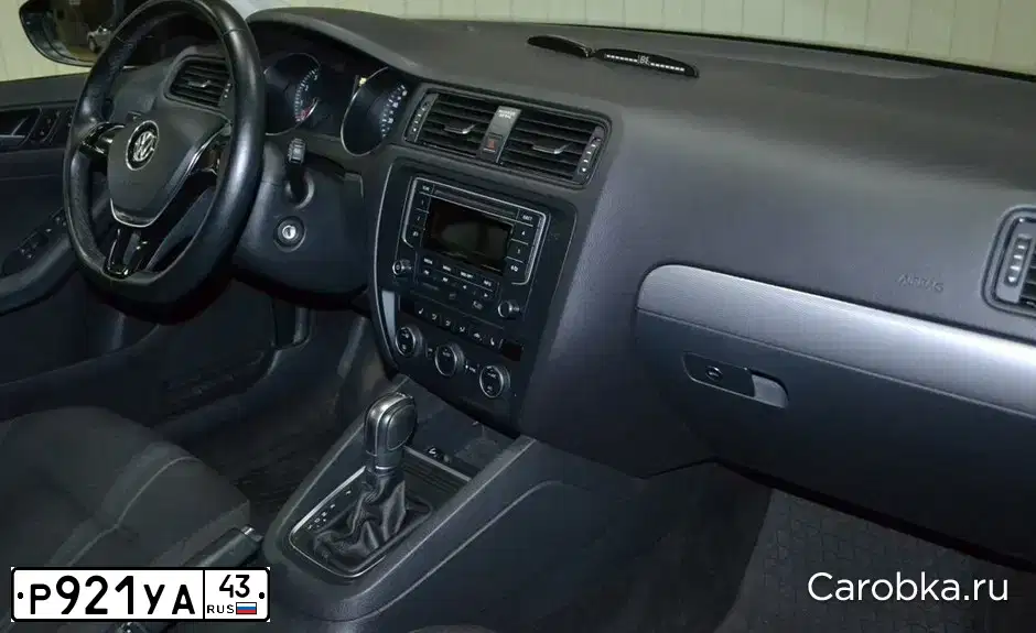 Фото автомобиля VOLKSWAGEN JETTA, 2015 — госномер М544СР159. Цвет: ЧЕРНЫЙ
