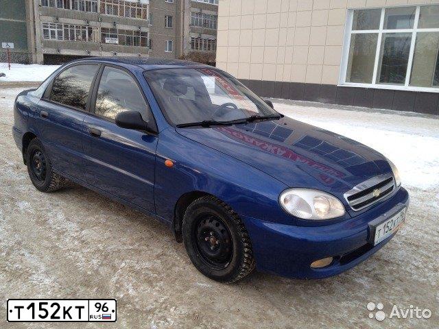 Фото автомобиля ZAZ LANOS, 2008 — госномер У172НМ72. Цвет: синий