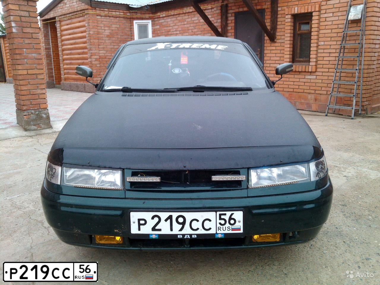 Фото автомобиля LADA 2110, 1999 — госномер Р219СС56. Цвет: ЗЕЛЕНЫЙ
