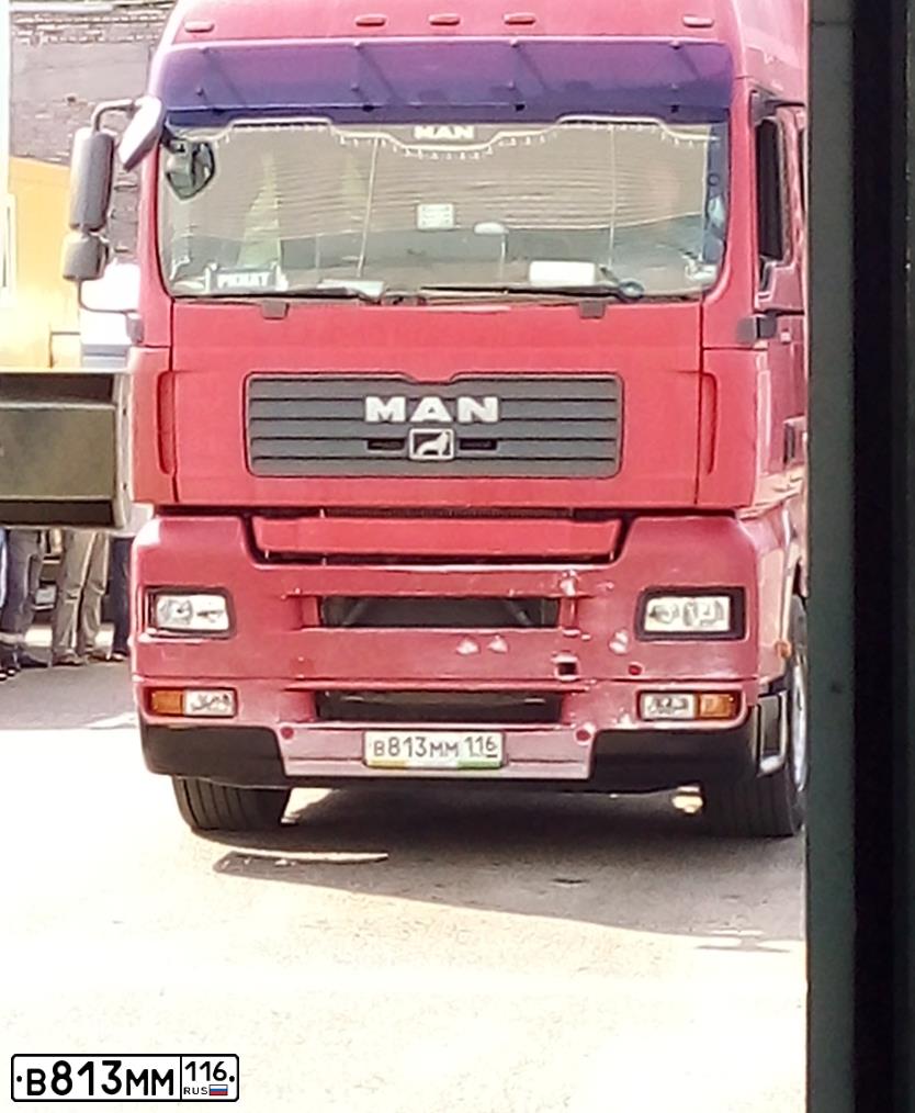 Фото автомобиля MAN TGA, 2008 — госномер У730РТ43