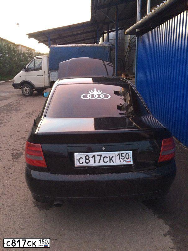 Фото автомобиля AUDI A4, 2000 — госномер Т300КС90. Цвет: ЧЕРНЫЙ