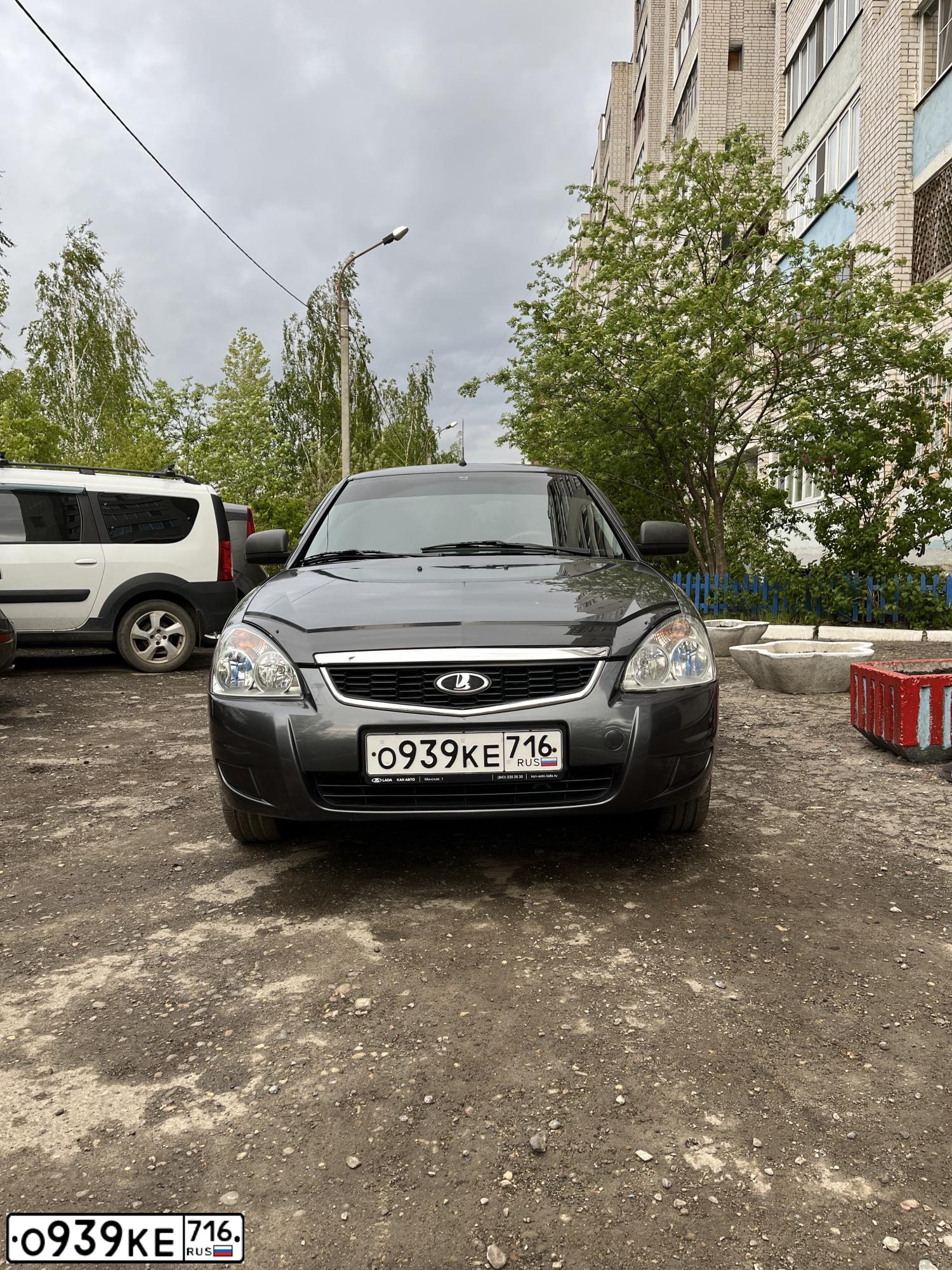 Фото автомобиля LADA PRIORA, 2014 — госномер У377ВЕ716